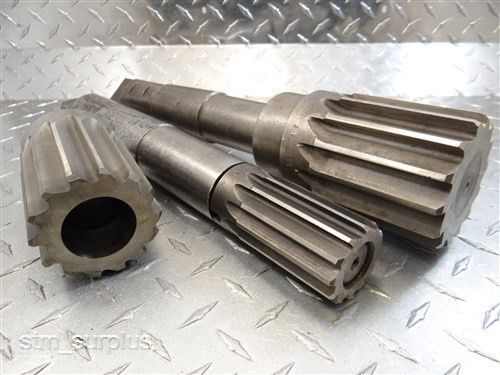 Lot of 3 hss national shell reamers 1-3/4&#034; to 3&#034; with two 5mt arbores for sale
