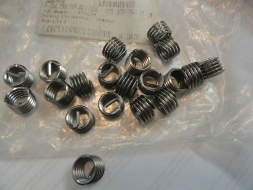 1/2-13 X 1D (.500&#034;) Free Running Stainless Helical Inserts, 1185-8CN500