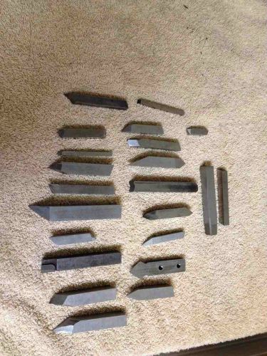Miscellaneous Group of  Cutting tools  from Metal Lathe came in a box lot