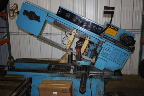 Doall horizontal band saw c-916 with roller table for sale