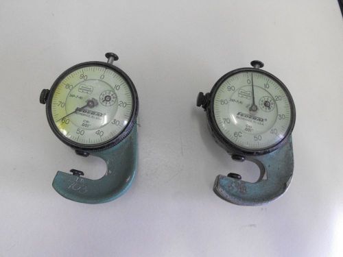 (2) Federal Miracle Movement Dial Indicator C81 .001”