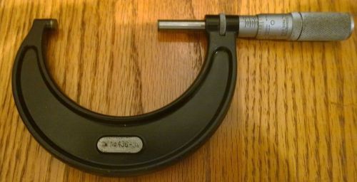 ~ Starrett No. 436  Outside Micrometer Machinist Tool ~