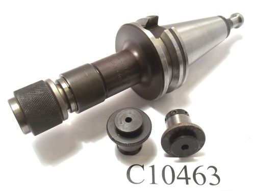 Valenite bt40 compression tension tapper w/2 series 1 tap collets  lot c10463 for sale
