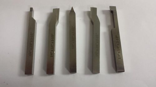 5pc 1/4&#034; Mini Tool Holders (NEW)