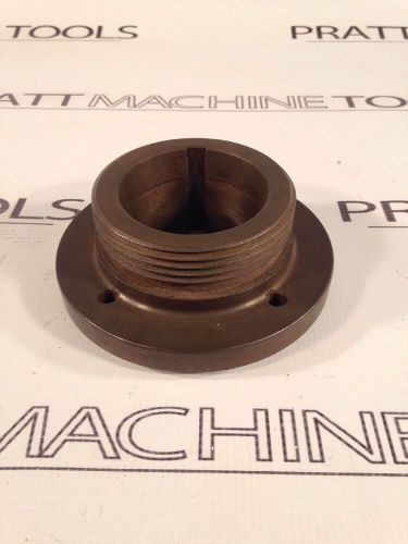 5-1/2&#034; L00 BACK PLATE FOR 3, 4 And 6 JAW LATHE CHUCK - 2-1/8&#034; HOLE THRU