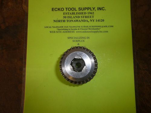 DRILL CHUCK 3/16-3/4&#034; CAPACITY #3 JACOBS TAPER MOUNT NEW/UNUSED $35.00