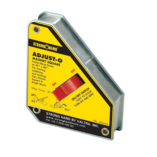 Adjust-o-magnet angle welding magnet w/on-off switch for sale