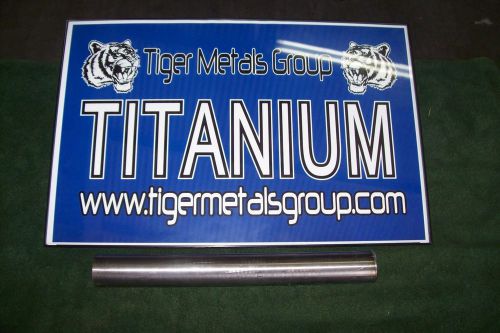 Grade 5 6al-4v titanium round bar (1&#034; diameter x 7.5&#034; length) #158 as for sale