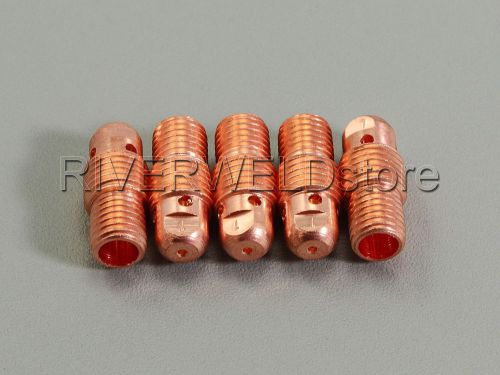 13n26 0.040&#034; 1.0mm collet bodies tig welding torch sr pta wp 9 20 25 series, 5pk for sale