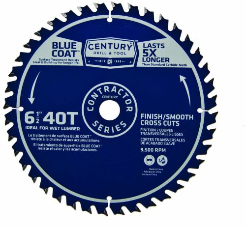 Finishing tractor series circular saw blade 6 1/2 x 40 10268 for sale
