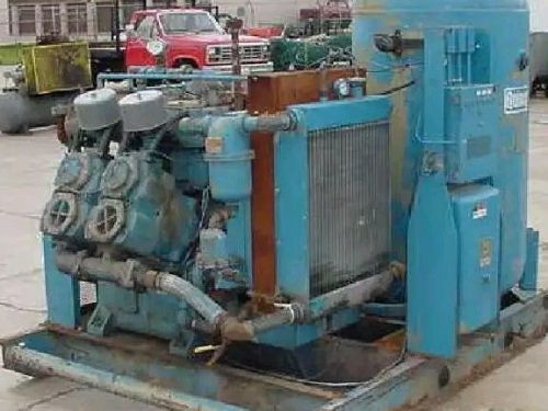 Quincy 75hp wtv piston air compressor. for sale