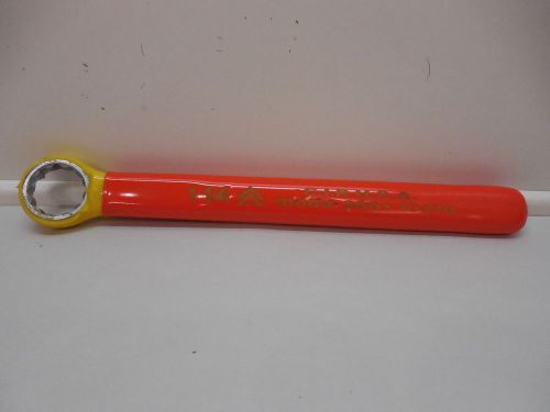 1-1/4&#034; BOX END WRENCH 12 POINT INSULATED C.I.P. USA 1000 VOLTS 2001 10370