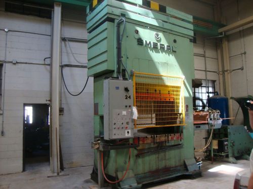 250 Metric Ton Smeral Metal Stamping Press Year 1987 (Two Available)