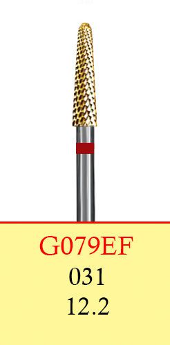 Dental lab carbide cutters-hp shank (44.5 mm)-g079ef/031(8318)-cross cut(2 burs) for sale