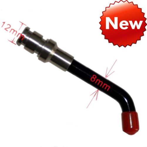 Led tip black 8mm 12mm new dental optical fiber curing light guide rod tip glass for sale