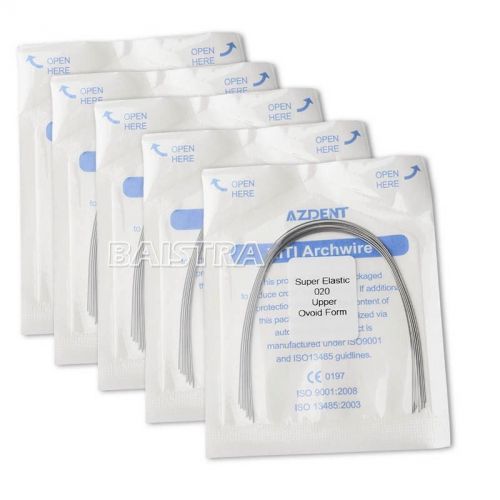20 packs Orthodontic dental Supper Elastic Niti Arch Wire(Round) 10 pcs per pack