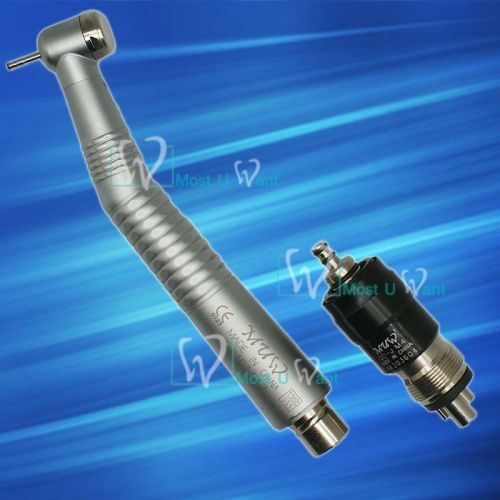 1x Dental NSK Style High Speed Handpiece Push Type Quick Coupling 360° Swivel CE