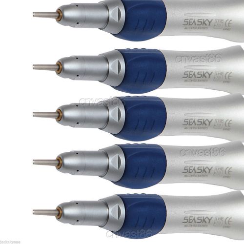 5X Clinic NSK Style Dental Straight Nosecone Slow Low Speed Handpiece Dentist
