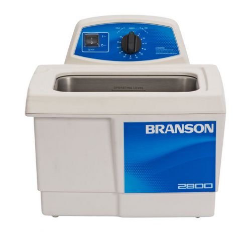 Bransonic m2800h ultrasonic cleaner .75 gal mechanical timer &amp; heater for sale