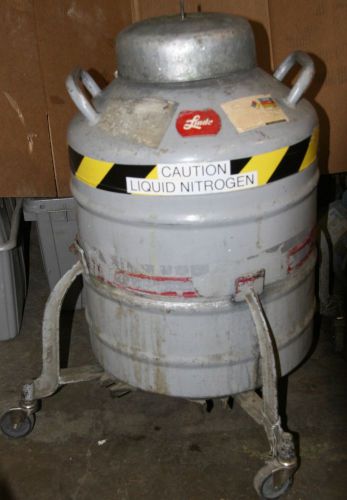 Linde cryogenic nitrogen refrigerator tank lr-30 for sale