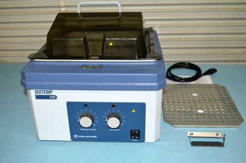 Fisher scientific isotemp 110 water bath 10l single chamber 15-460-11 for sale