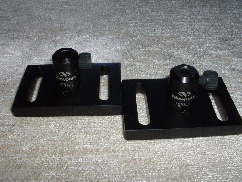 Two Newport Optics, MPH-1, 1 inch Micro-Post Holder Assemblies