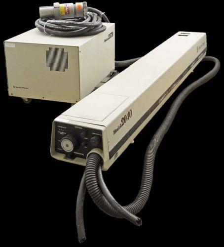 Spectra-physics 2040-35 argon ion laser head w/2570 power supply +2470 remote for sale