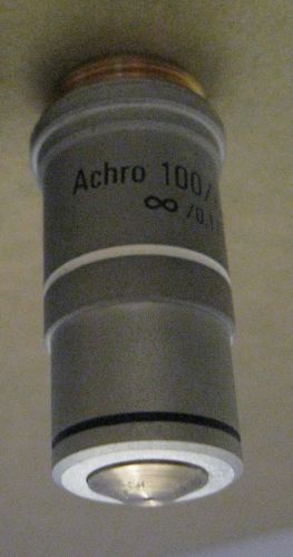 Leica 100X Oil Achro Microscope Objective