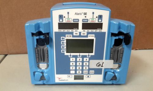 Alaris dual channel infusion pump 7230 for sale