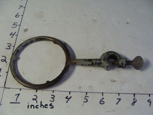 Elli buk collection--1 vintage beaker stand ring holder--cast iron #11 for sale