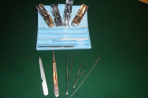 Vintage Hamilton Bell Co. Dissecting Kit with tools!!!