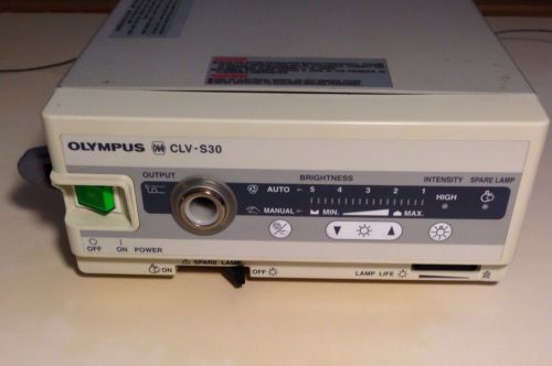 Olympus XENON Light Source CLV-S30 - Working  Lightsource