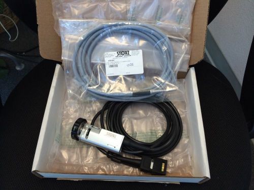 NEW STORZ 20262130 NTSC DCI II One-Chip Camera+ NEW Light Cable 495DC For Camera