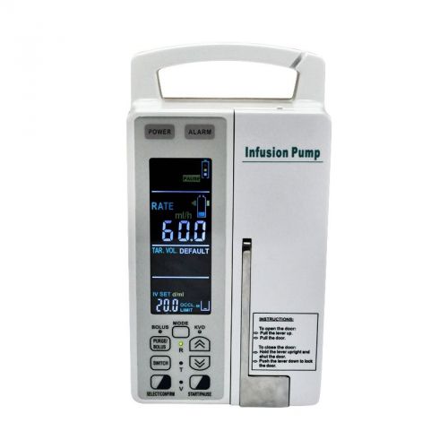 New veterinary vet  medical infusion pump with alarm kvo  ml/h or drop/min for sale