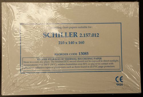 Ecg-ekg paper schiller 2157-012, compatible with at10 &amp; welch allyn 94010 for sale