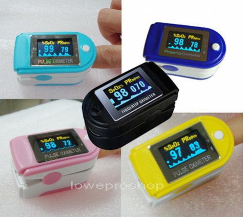 Ce* fda * oled color finger pulse oximeter spo2 fingertip oxygen monitor cms-50d for sale