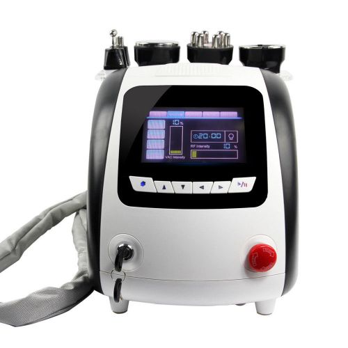 Portable cavitation vacuum 650nm lipo laser tripolar rf fat cellulite therapy551 for sale