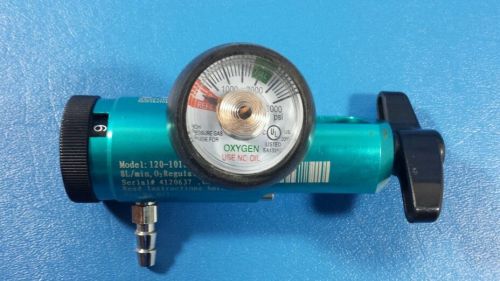 Responsive Respiratory Aerocare Model 120-1010B 50PSI Oxygen O2 Regulator