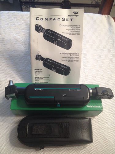 Welch Allyn 92000 Medical CompacSet 2.5V Ophthalmoscope/Otoscope Diagnostic
