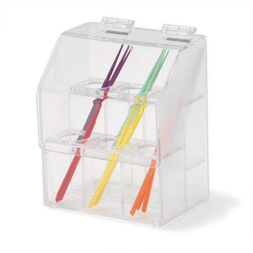 - Dust-Free Curette Organizer  6.75&#034;W x 4.625&#034;D x 8.187&#034;H 1 ea