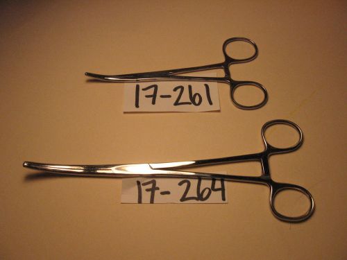 ROCHESTER PEAN HEMOSTAT FORCEP SET OF 2 (17-261,17-264) (P)