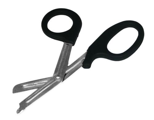 2 black trauma scissors 7.5&#034; paramedic emt/ems bandage first aid emergency for sale