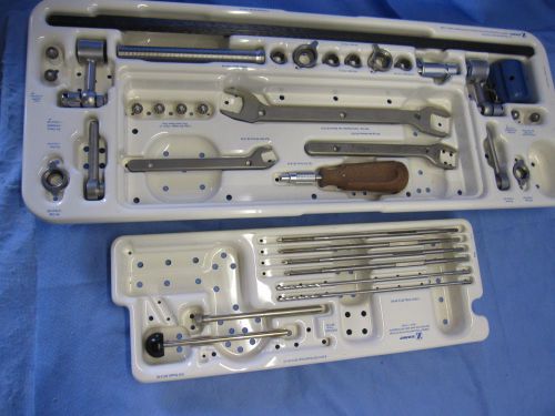 Zimmer orthopedic reconstruction system distractor w/pins and instruments! for sale