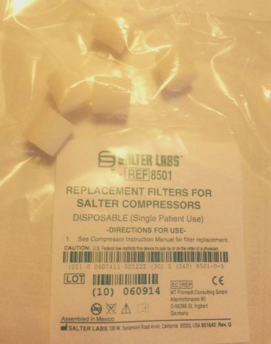 Salter nebulizer replacement filters       8501