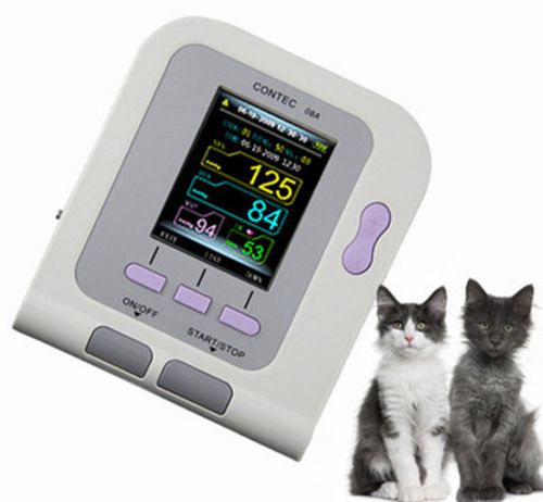 Ce fda,veterinary digital blood pressure monitor for vet use,nibp+cuff+software for sale