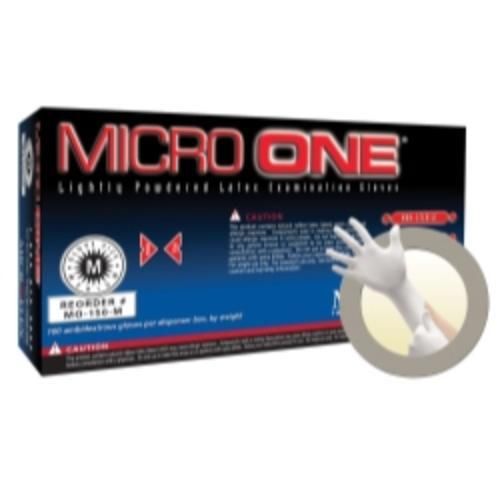 Micro Flex MO-150-S Micro-one Lightly Powdered Latex Gloves - Small (mo150s)