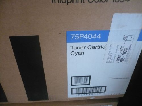 New OEM Genuine IBM 75P4044 Cyan Toner Cartridge SEALED BOX
