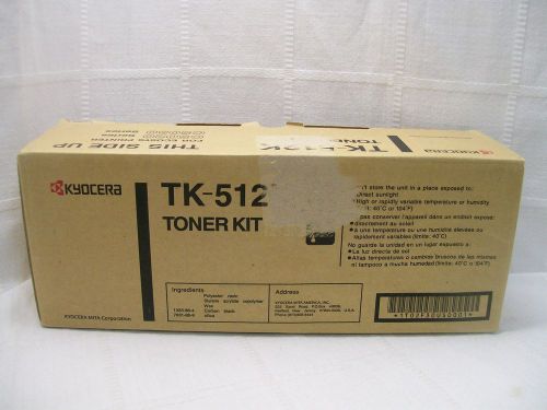 New in Box-OEM Kyocera- Mita TK-512K Black Toner Kit Ecosys C5030 - C5020 TK512K