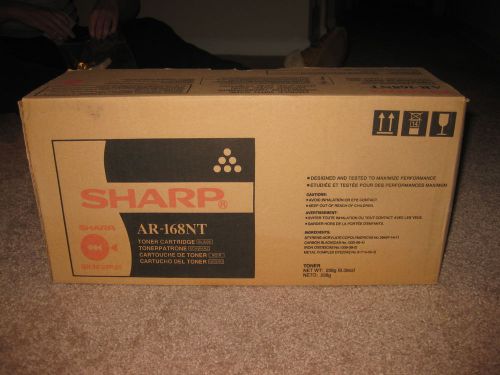 Genuine Sharp AR-168NT Black Toner Cartridge NEW IN BOX