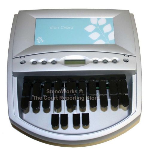 Stenograph elan cybra paperless - writer refurbished by certified technician for sale
